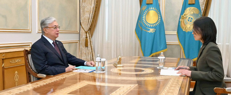 Президент принял Специального представителя по международному экологическому сотрудничеству Зульфию Сулейменову
